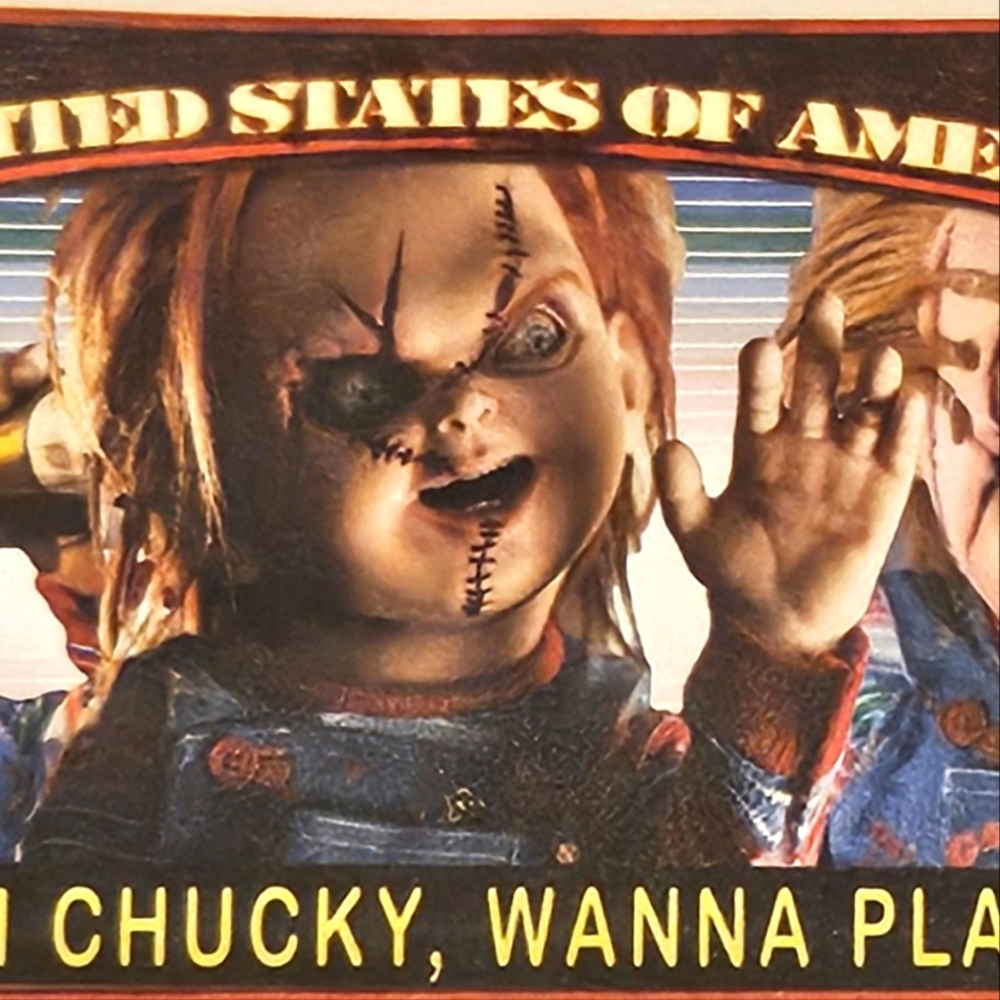 Child's Play Chucky Million Dollar Novelty Banknote Collectible